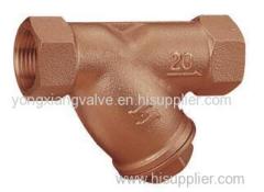 653 THREADED BRONZE STRAINER