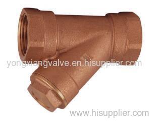 654 THREADED BRONZE STRAINER