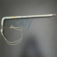quartz tube heaters with white reflector