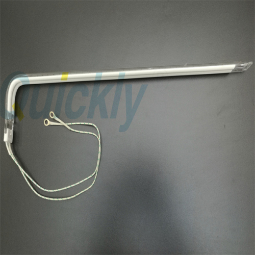 half white coating quartz tube heater