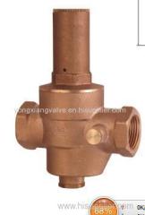 BRONZE PRESSURE REDUCING VALVE