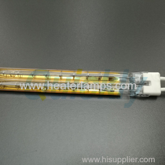 gold coating fast medium wave quartz heaters