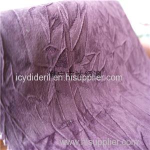 100% Polyester Soft Crushed Velvet Fabric For Upholstery Furniture Fabric Wrinkle Sofa Fabric