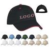 Warm Cotton Padded Quilting Peaked Baseball Hat Cap With Ear Flap