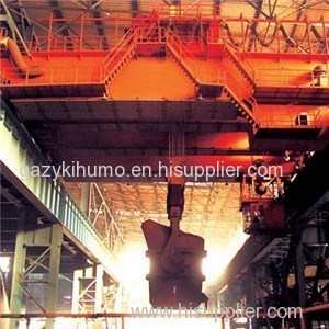 Foundry Double Beam Metallurgy Casting Bridge Crane