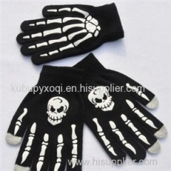 Anti-skid Ghost Claw Dispensing Printing Gloves