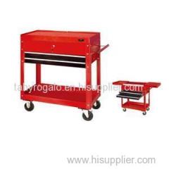 New Design Cabinet Type Tool Cart With Wheels And 2 Drawers