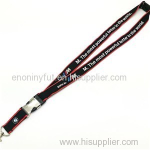 Woven Flat And Round Cord Lanyard