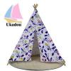 100% Polyester Print Teepee Kids Tent Indian Tipi