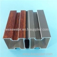 Aluminum Composite Wood Thermal Break Insulation Environmental Casement Window Profile