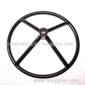 Φ150-φ1200 Non-standard Custom Round Hole Carbon Steel Empty Tube Solid Spoke Valve Welding Hand Wheel