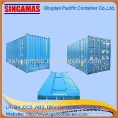 Singamas Qingdao Factory Directly Produce And Sell 20ft High Cube New Bulk Shipping Container