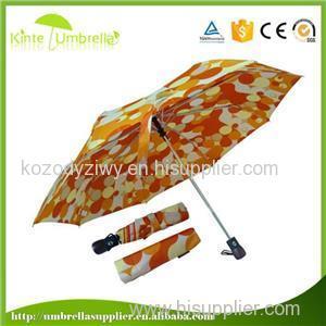 Accept Small Quantity Order For City Photo And Sunflower Dital Print Umbrella