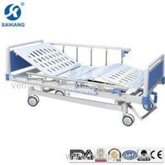 Two Functions Hospital Folable Manual Crank Bed With Hand Contral