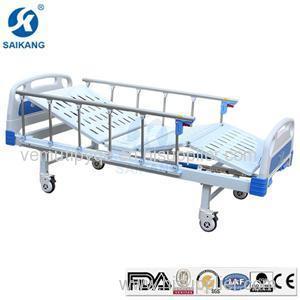Abs Hospital Medical Manual Nursing Bed With 2 Crank For Patient