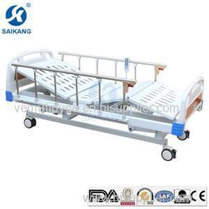 Used Adjustable Hospital Icu Electric Treatment Bed With Three Functions For Sale