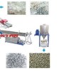 PE Waste Plastic Film & PP Woven Bag Doubel Stage Water Cooling Pelletizing Extrusion Line
