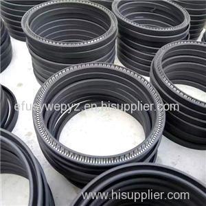 PTFE PEEK Spring Energized Seal For Piston Cylinder Valve Bearing