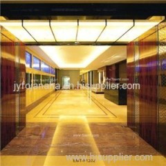 Modern Style Star Hotel Interior Wooden Decorative Frame Line