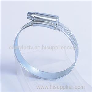 BS 5315 Steel With Riveted Housing British English Type Worm Drive Hose Clamp Hose Clip