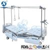 Hospital Furniture Double Column Multifunctional Electric Orthopedics Traction Bed With Central Locking