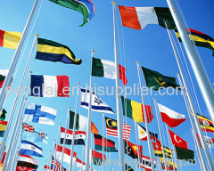Excellent Quality Customized design screen digital printed Embroidery National Flags