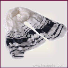 Women Modal Gradient Pashmina Woven Scarf