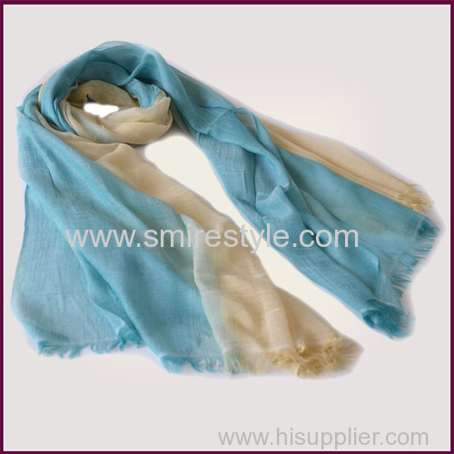 Women Modal Gradient Pashmina Woven Scarf