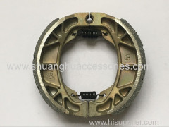 Motorcycle brake shoe for Honda-weightness of 180g-brake lining with groove