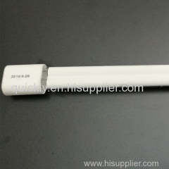 Medium wave quartz tube for heating process