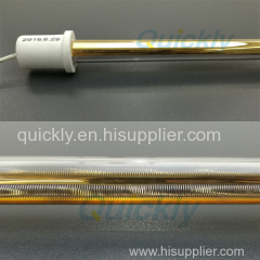 Twin tube IR lamp heater