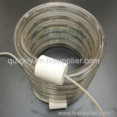 Metal preheating infrared lamp heater