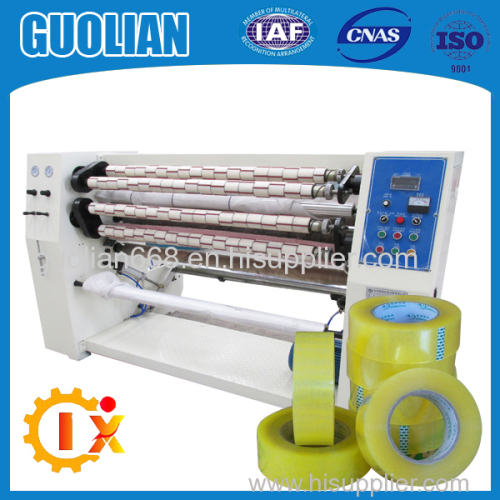 GL--210 Factory supplier for (four-shaft exchange) carton smart sticky tape slitter machine