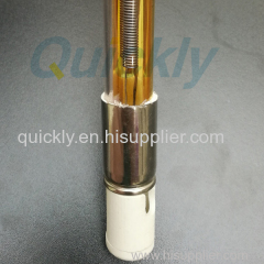Medium wave quartz lamp heater