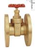 FLANGED BRASS GATE VALVE