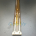 Double tube infrared emitter with gold coating