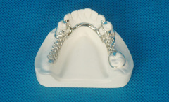 highly polished dental framework