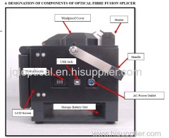 HP Digital Fiber Fusion Splicer