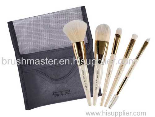 Brush Master GODDESS SCEPTER 5 PCS TRAVEL SET MAKEUP BRUSH BM-S10-D