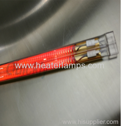 quartz electric carbon heater lamps