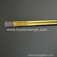 gold coating short wave infrared heaters for screen printing