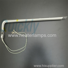 ceramic white coating infrared lamps for industrial printing oven