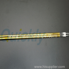 fast medium wave infrared lamps for finishing oven