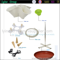 hot sale stackable plastic nursery pots