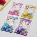 Colorful Tooth shape keychain dental floss 15m mint dental floss waxed