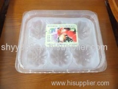 0.6mm Transparent Fruit PVC Blister