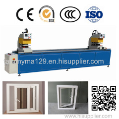 upvc window corner welding machine two head pvc welding machine