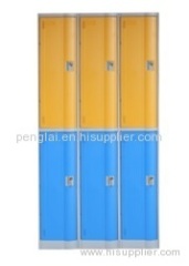 LE32-2 ABS engineering plastic hospital or water park locker cabinet