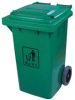 240L large capacity outdoor usage and plastic material waste container with wheels Kunda