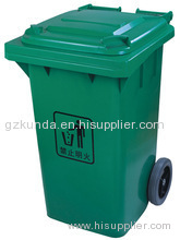240L large capacity outdoor usage and plastic material waste container with wheels Kunda